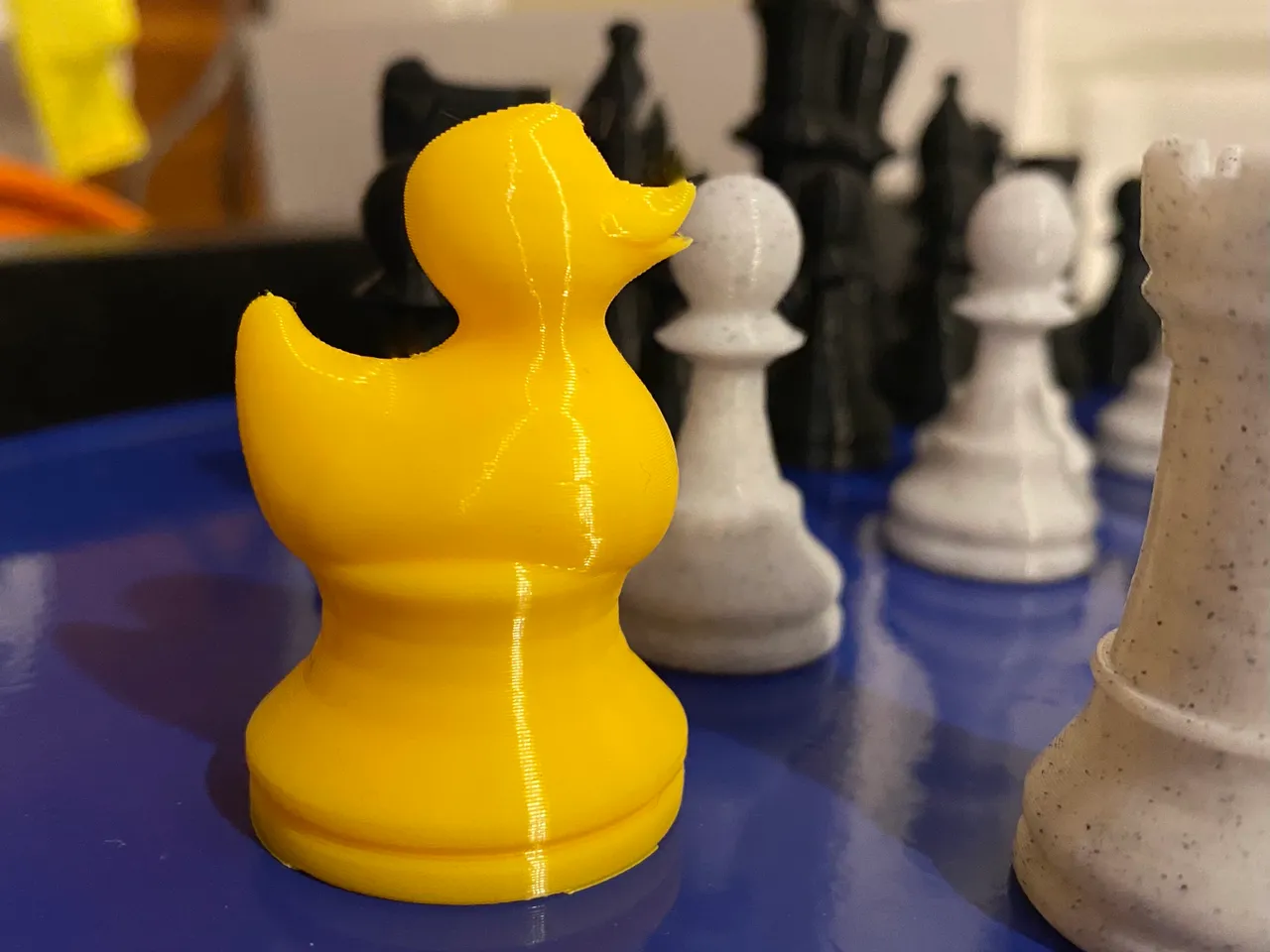 Duck Chess Piece by osbock, Download free STL model